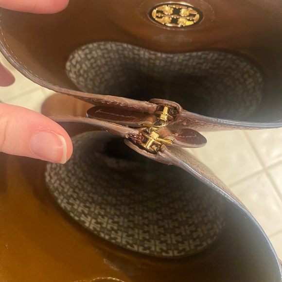 Tory Burch Junction Boots 8.5 Brown - Picture 8 of 11